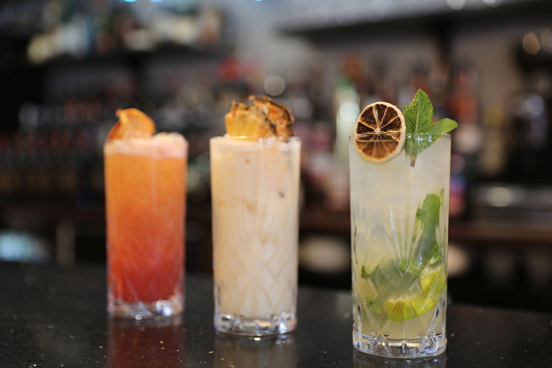 Drinks menu